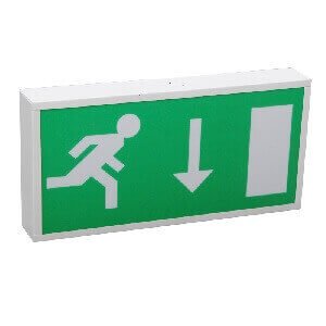 Box Type Exit Sign