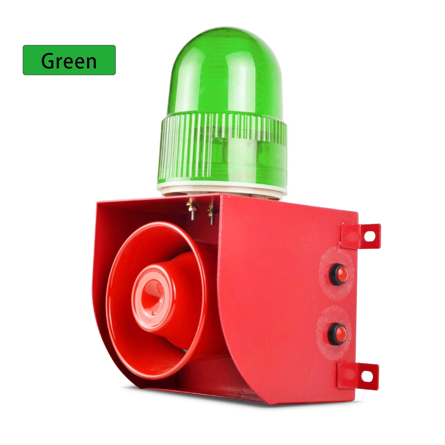 YASONG Alarm Siren 120 Decibel Horn 9 Tone Adjustable 25W Alarm System for Security, Factories, Warehouses, Home and Docks, SLA-01H