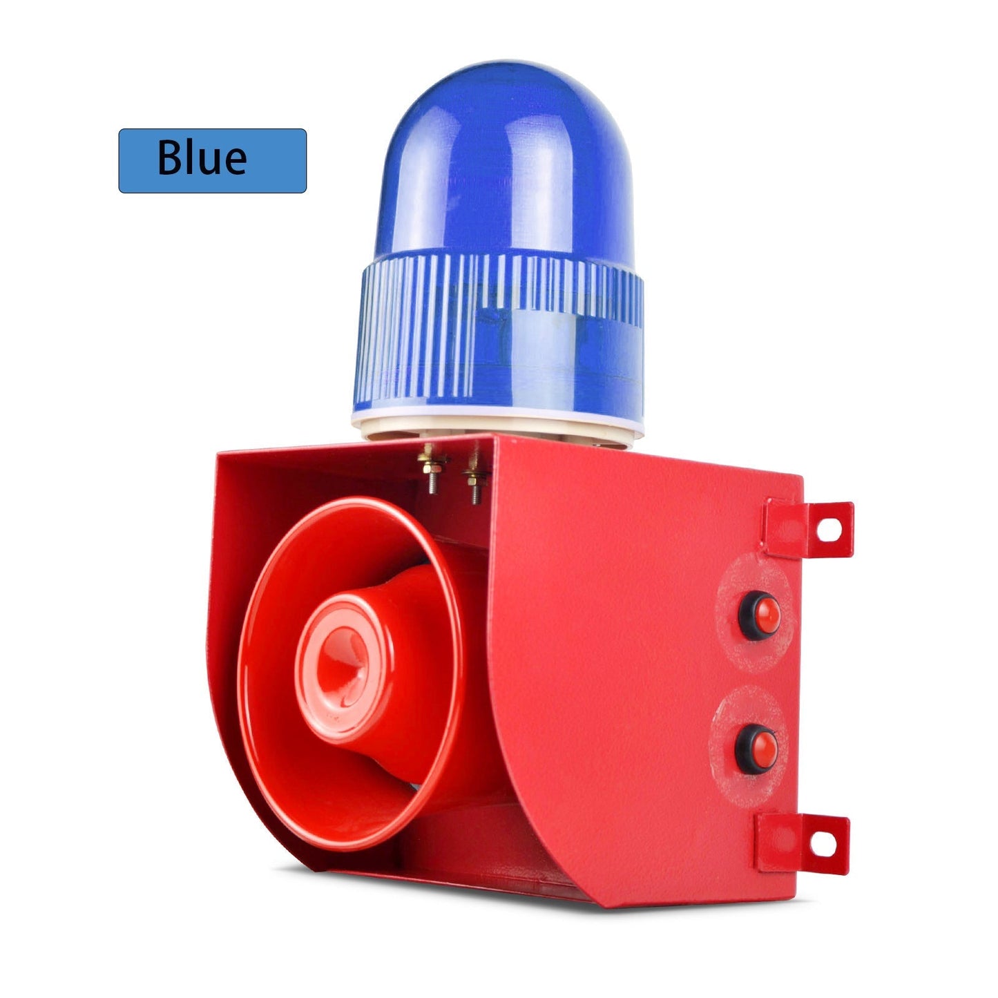 YASONG Alarm Siren 120 Decibel Horn 9 Tone Adjustable 25W Alarm System for Security, Factories, Warehouses, Home and Docks, SLA-01H