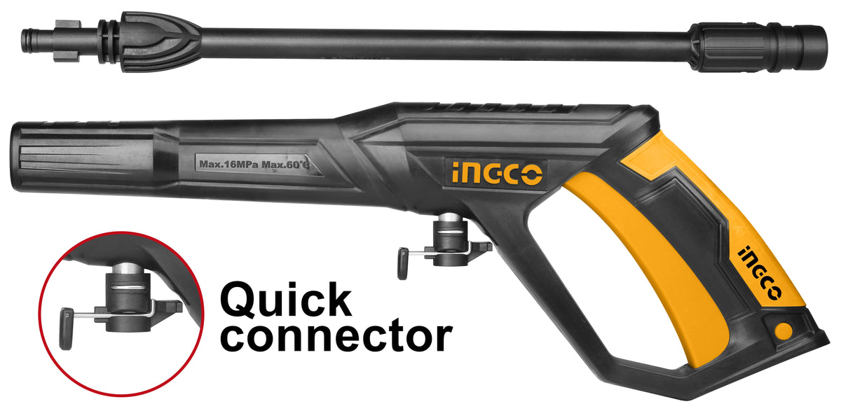 INGCO High Pressure Washer Spray Gun W/quick Connector AMSG028