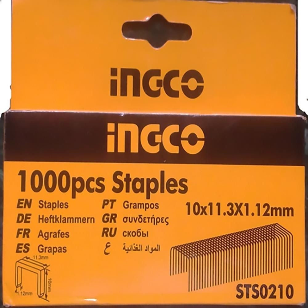 INGCO Staple Size 10mm, 1.2mm Width for HSG1404, 1405 STS0210 โ view 2