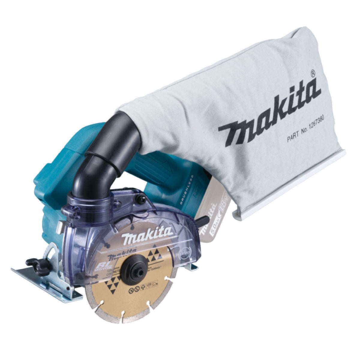Makita 18V LI-ION 125mm (5") Brushless Cutter DCC500Z (Bare Unit) DCC500Z – view 2