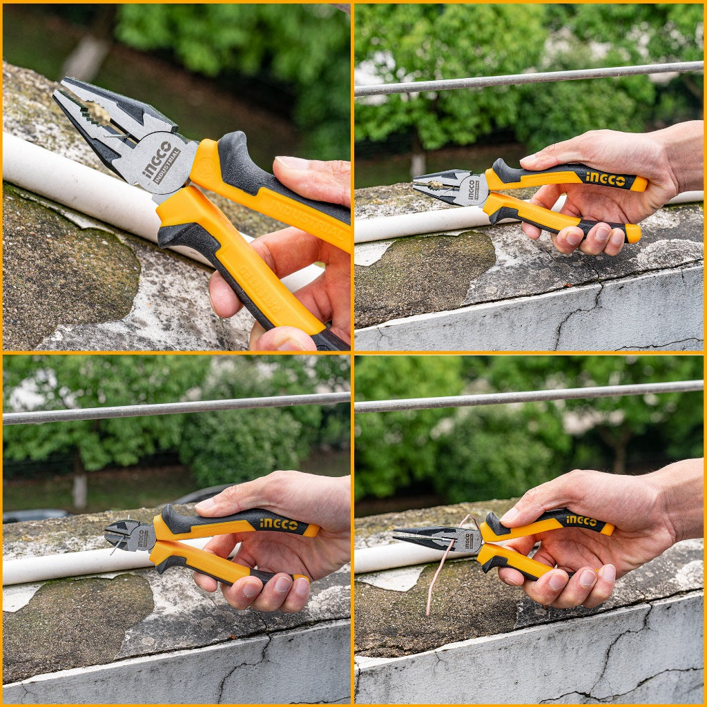 INGCO 3pcs Cr.v Plier set HKPS28318 โ view 5