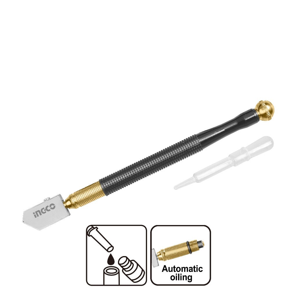 INGCO Heavy Duty Auto Oil Feed Glass Cutter HGCT03 โ view 2