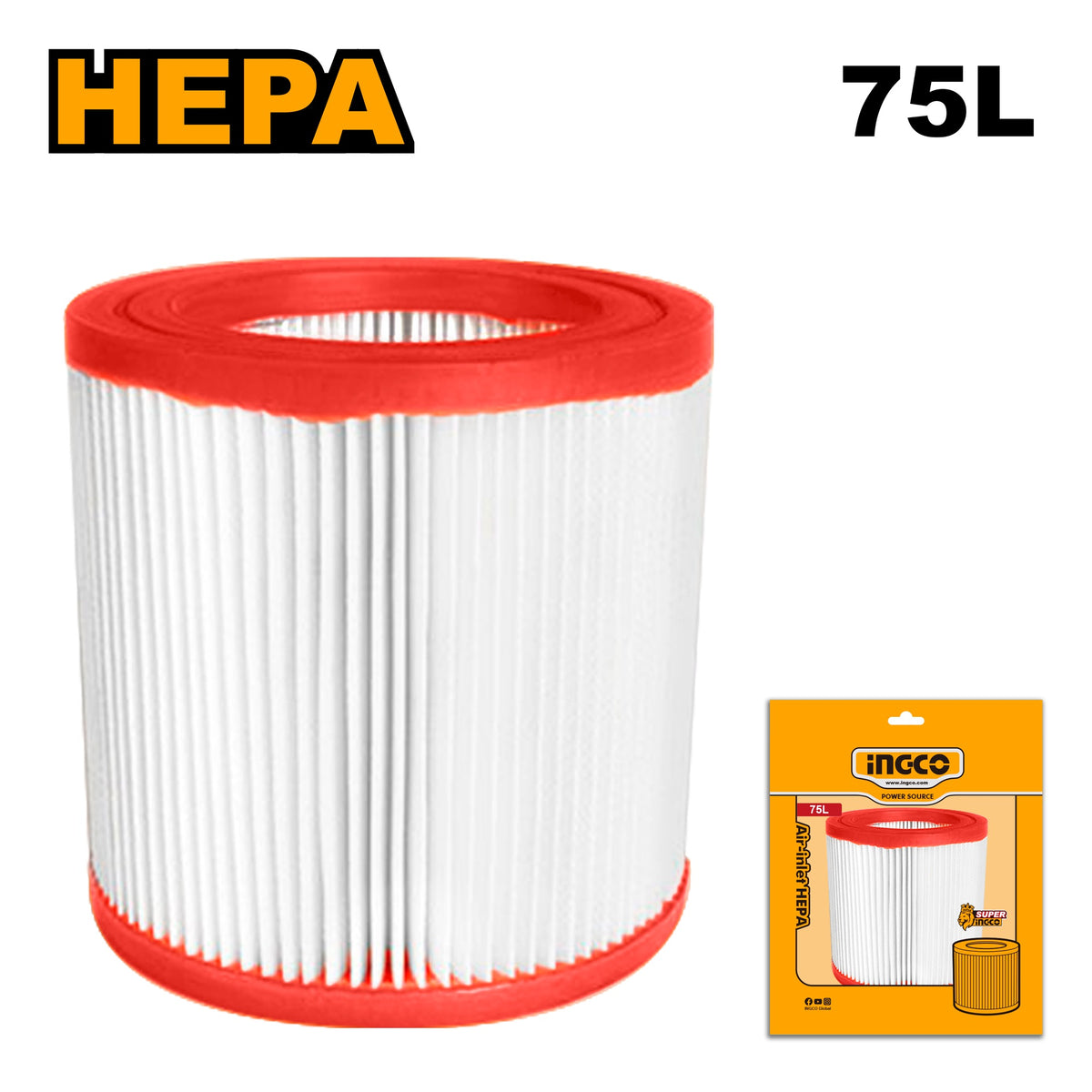 INGCO HEPA Filter for VC24751 VCAIHP03