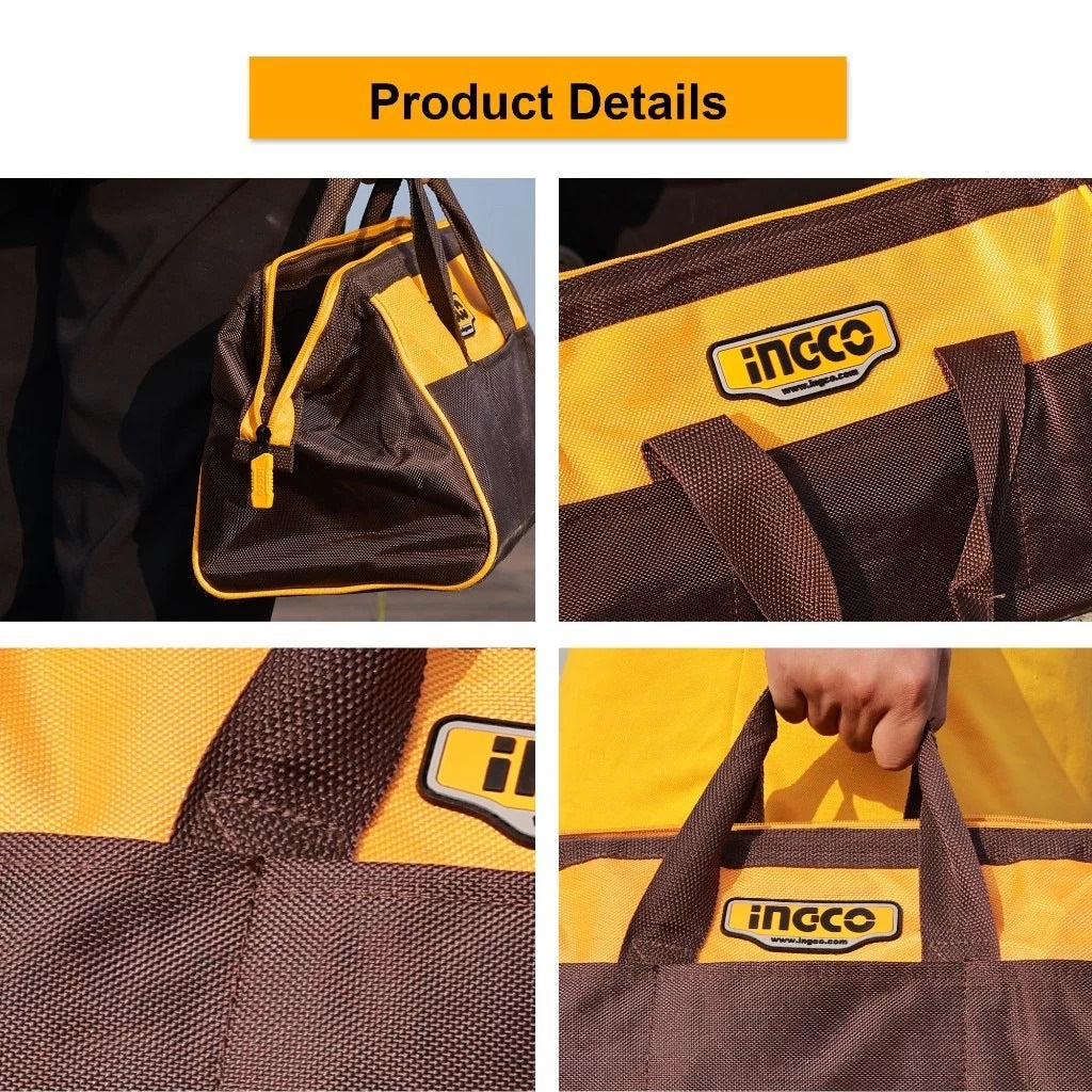 INGCO 13 Inch Tool Bag with 6 Pockets HTBG281328 โ view 4