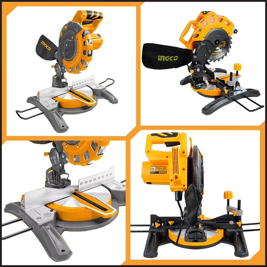 INGCO Portable Mitre Saw 210mm 8-1/4" 1400W BMS14007 – view 3