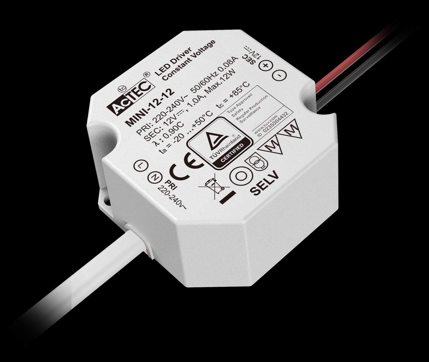 Actec Mini 12-24 12W 24V Constant Voltage Driver