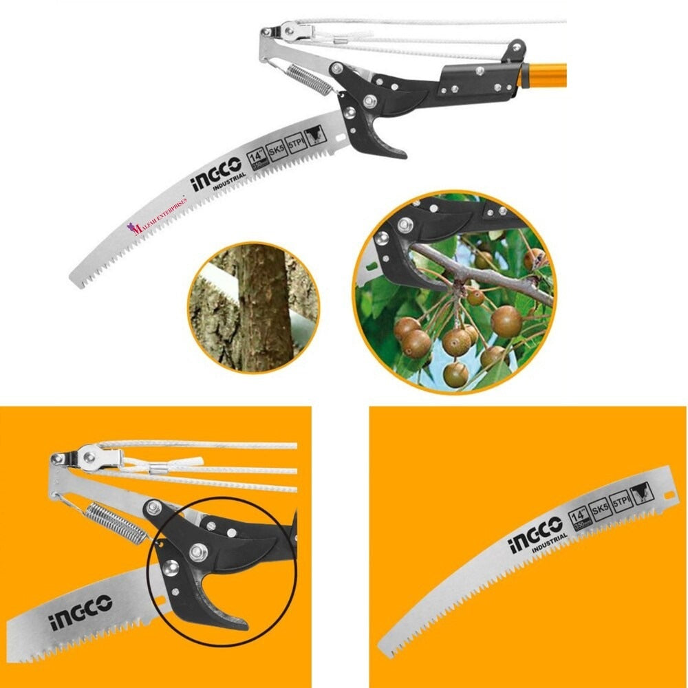 INGCO Extendable Pruning Cutter & Pole Saw Max. Height 2.80m HEPS25281 โ view 3