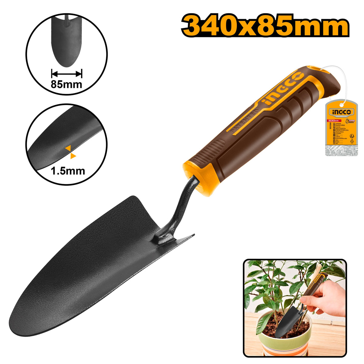 INGCO Garden Trowel HFTT858