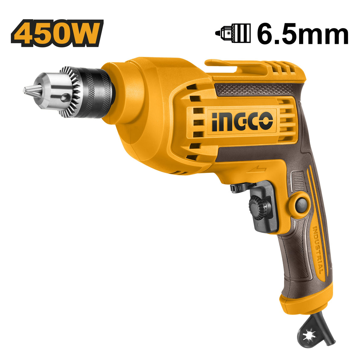 INGCO Rotary Drill 6.5mm 450W ED45038