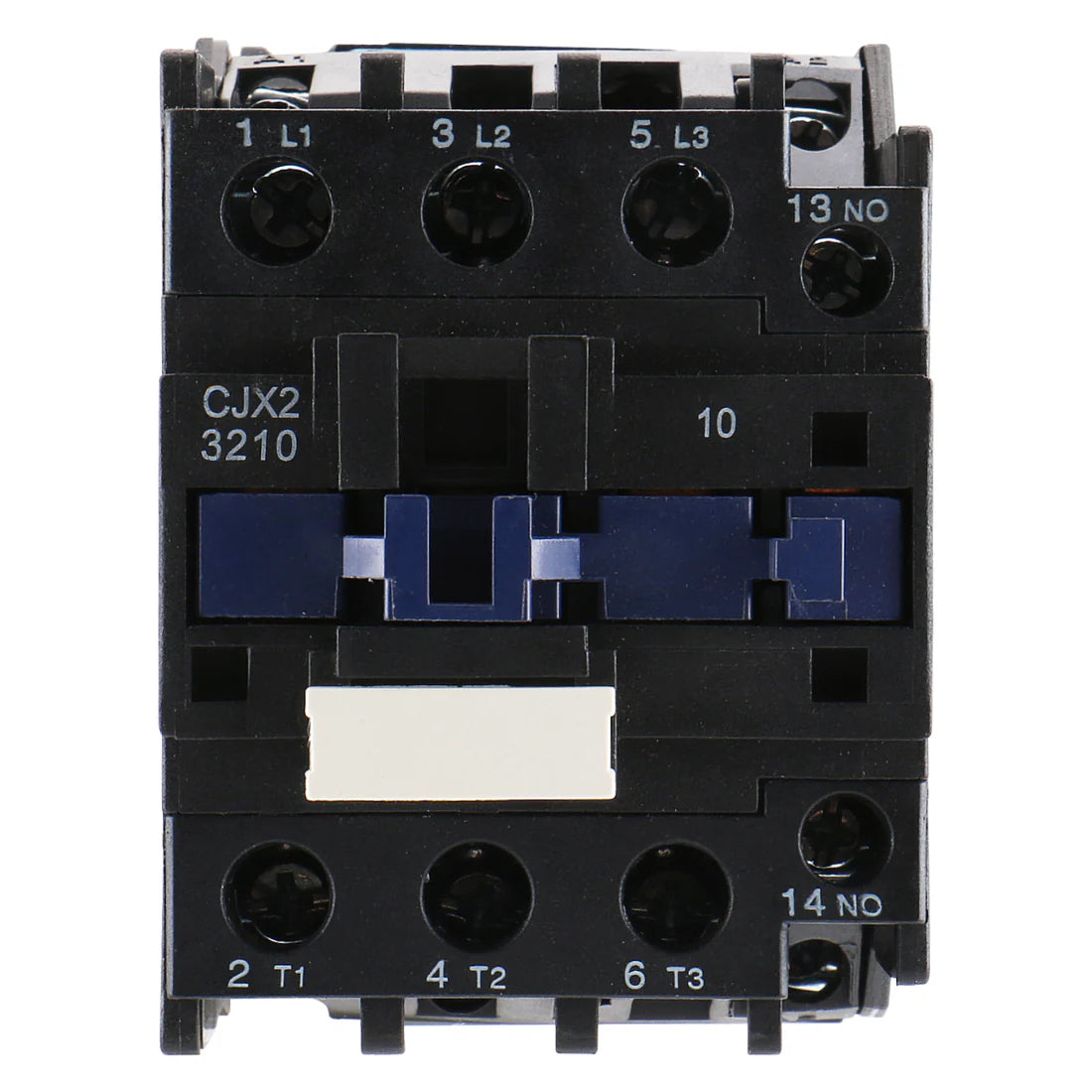 Baomain 3-Pole DC Contactor CJX2-3210 24VDC Coil, 3NO+1NO Auxiliary, 660V 3-Phase, DIN Rail Mount