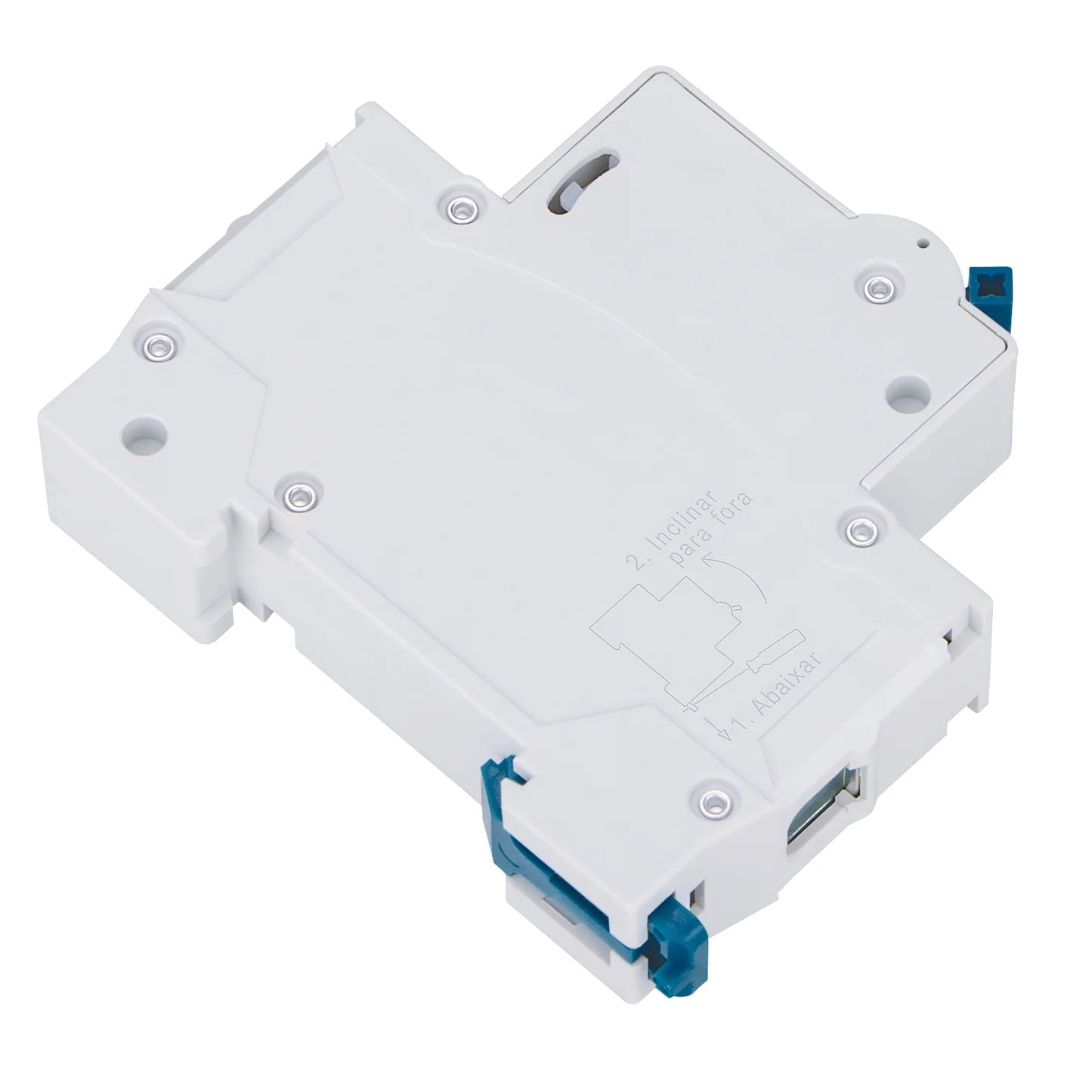 Baomain DZ47-63 1 Pole Miniature Circuit Breaker AC 230V 400V MCB DIN Rail Mounting MCB Work for Motor Protection and Air Compressor