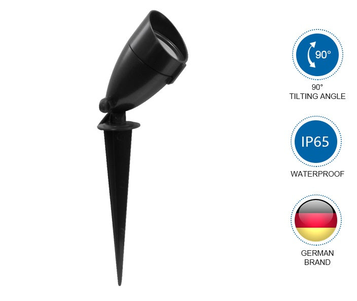 MEGAMAN RICA 13W 3000K IP65 Garden Spike Light