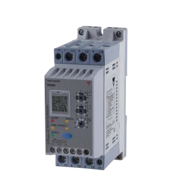Carlo Gavazzi 3 Phase 11 kW 415 V IP20 AC Motor Soft Starter