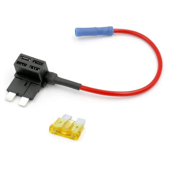 Baomain Car Circuit Fuse Tap ATC ATO Fuse Holder (incl. 20A Blade Fuse)x 5PCS