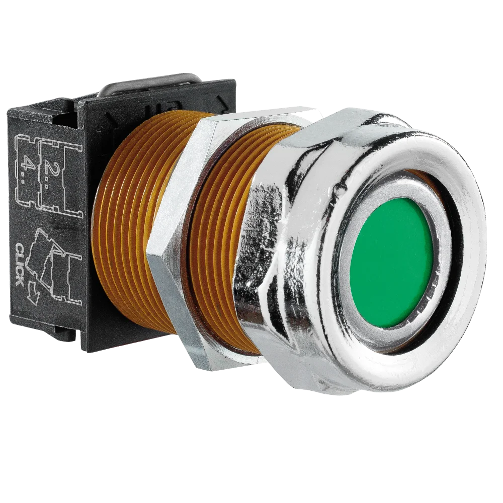 TECHNOR Push Button Without Contact - BNK HEAD - PLA-10 Black