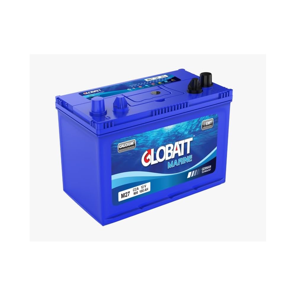 GLOBATT M27 12V 100Ah Maintenance-Free MARINE Battery
