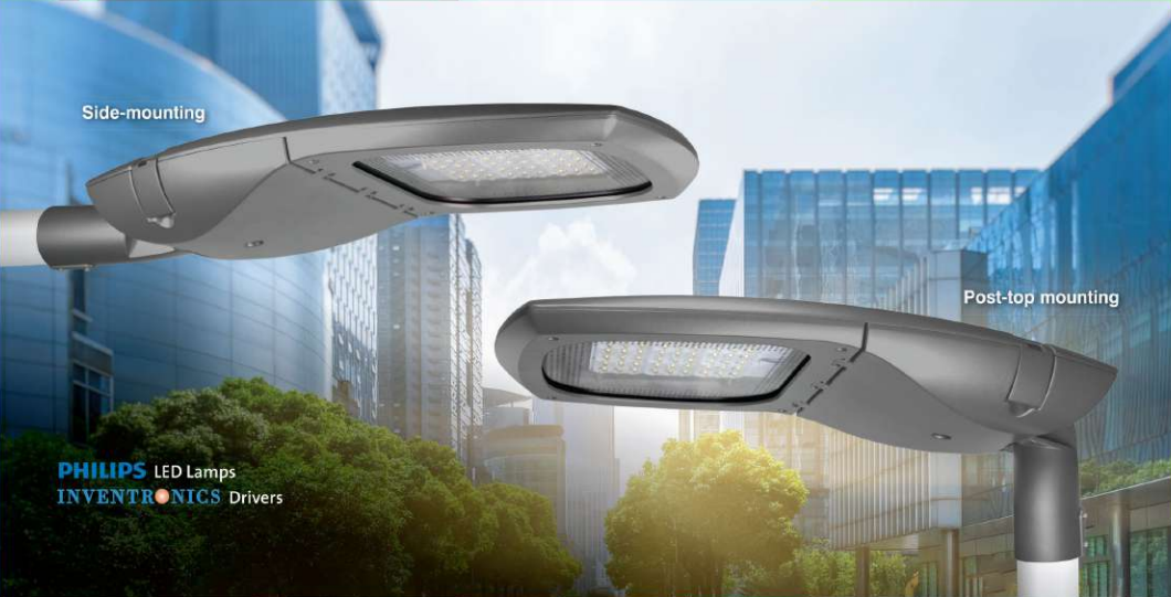 Greenmarker/S Hi-Brightness Led streetlight lantern c/w Led lamp & built-in driver ( less pole)