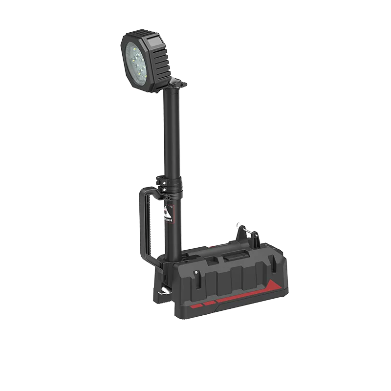 Goaltek ExMP80R , Rechargeable LED floodlight with normal charger