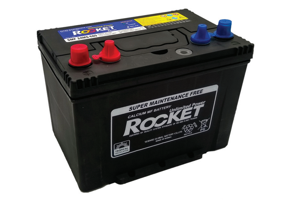 Rocket SMF 24MS-680 (12V, 80Ah) Maintenance Free starter battery