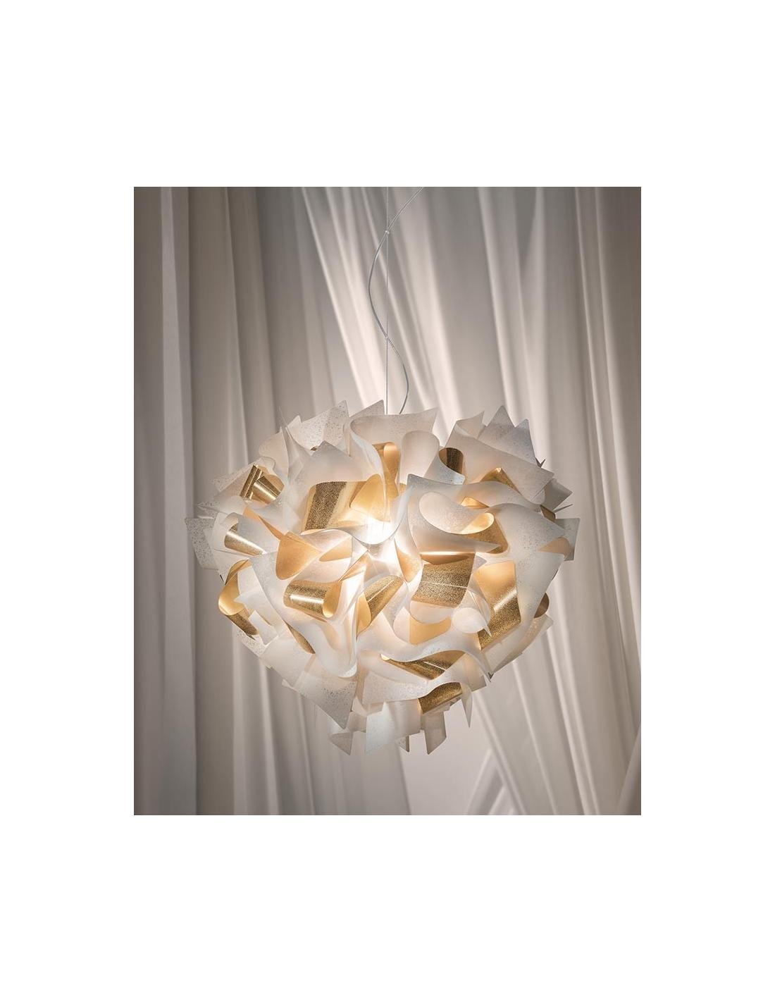 Slamp Vela Aurea Small Pendant Light Gold VELSS00WHG01T00000EU