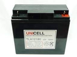 Unicell TLA12180 Battery 12V 18Ah SLA