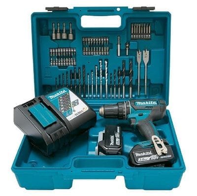 Makita DHP482RFX1 Cordless Hammer Driver Drill with 74 pcs Accessories | Model : M-DHP482RFX1