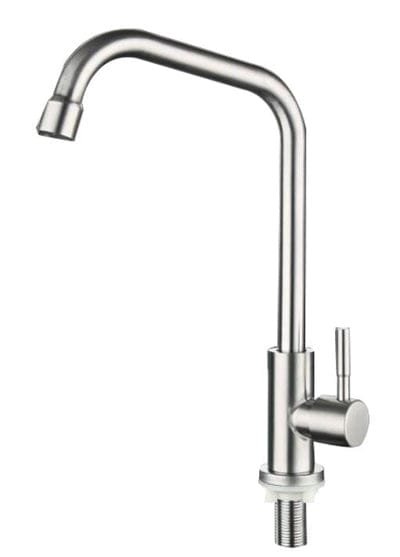 Showy 3502-000 Wand Lever quarter turn SUS 304 S/S "L" Sink tap | Model : SHOWY-3502-000