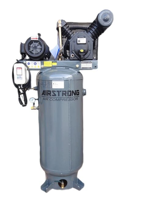 Airstrong V55L Air Compressor Vert 5.5Hp 220L 415V 175PSI | Model : A-V55