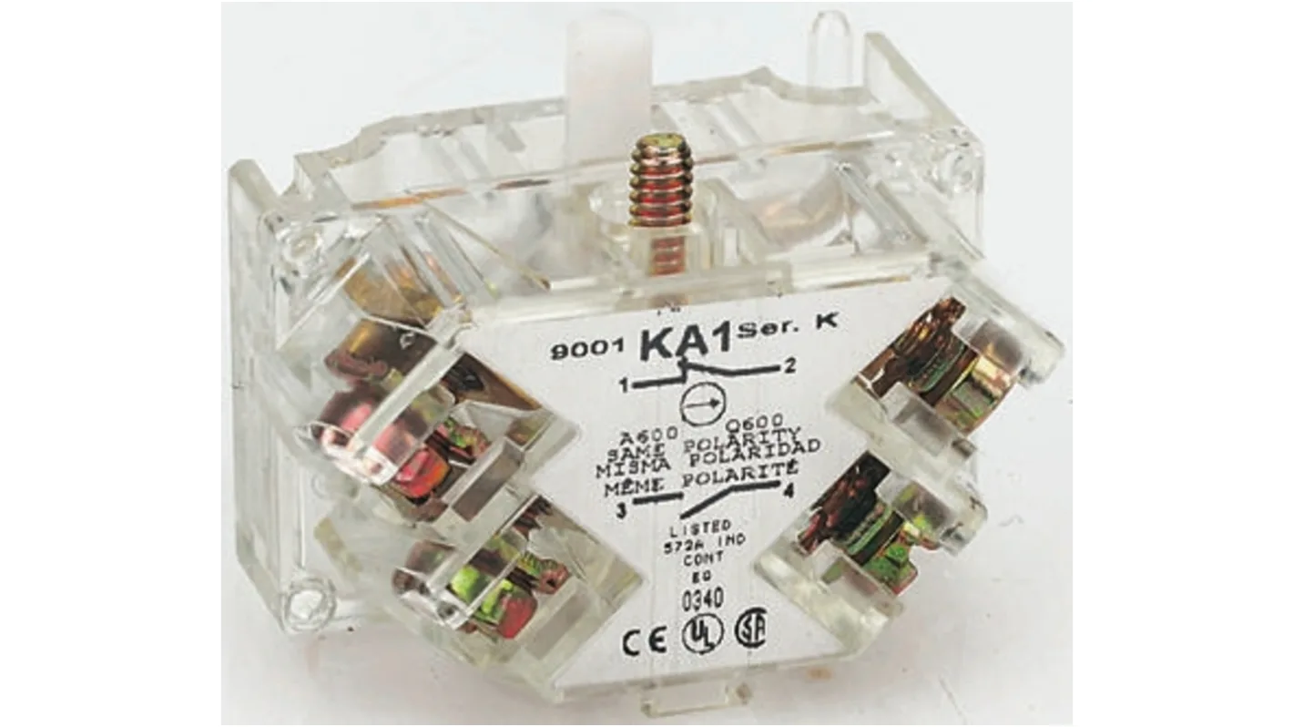 Schneider Electric Contact Block for Harmony 9 Series x3pcs