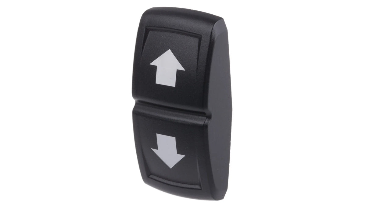 Carling Technologies, Rocker Switch Lens, Rocker Switch Lens, For Use With V Series Contura Switches, Whitex13pcs