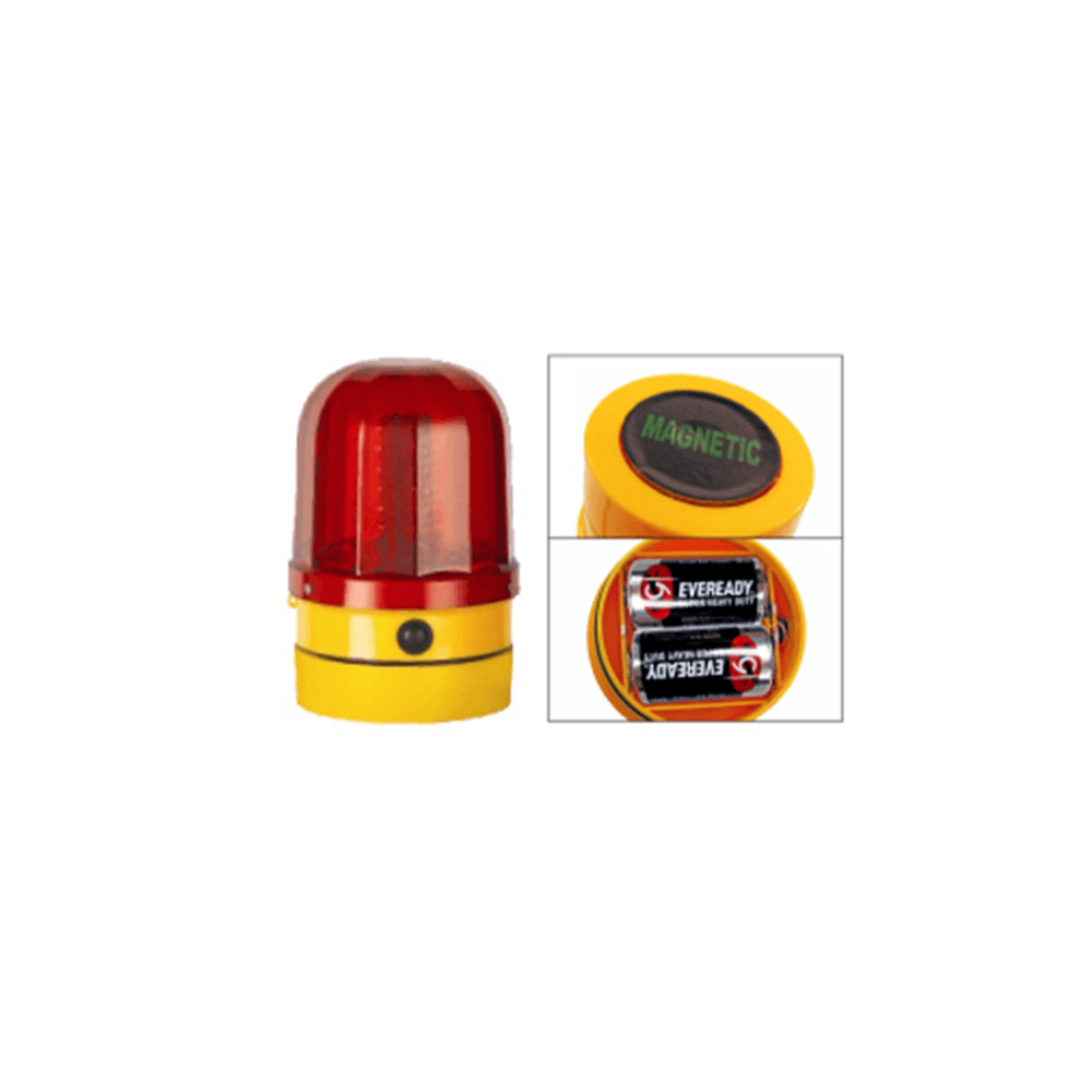 "TENTO" LED Flashing Light Magnetic Base
