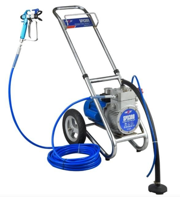 230V Airless Paint Sprayer 1500W Come With 15M 1/4" Pressure Hose,Spray Gun, Suction Tube | Model : AS-SPX300