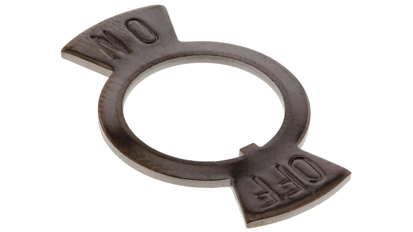 Arcolectric (Bulgin) Ltd On-Off Legend Plate for use with Toggle Switchx50pcs