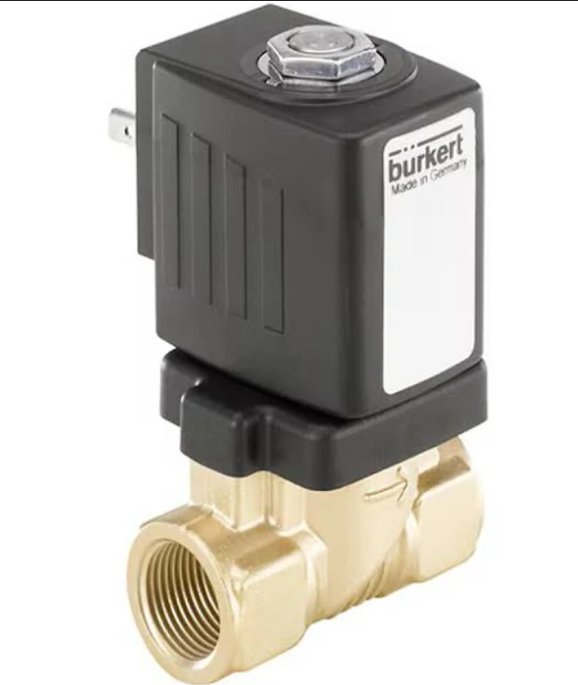 Burkert Type 6213 2/2-way-solenoid valve, servo coupled