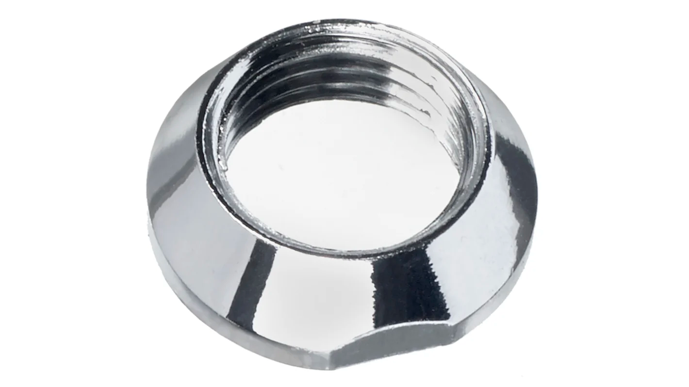APEM Toggle Switch Hex Nut for use with 6.35 Dia. mm Series Miniature Switchesx25pcs