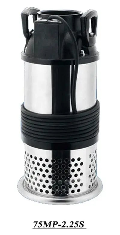 MEPCATO Stainless Steel Submersible Pump For Large Water Volume Works | Model : 75MPA-2.25S and 100MP-2.4S, Sizes : 3", 4"