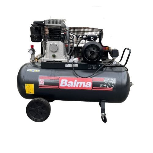 Balma 10Hp 2 stage Air Compressor | Model : B7000/270 CT10 | 270L Tank & 415V (3 Phase)