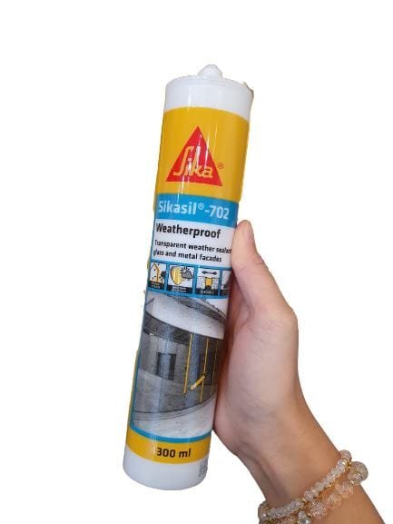 Sikasil 702 300M Silicone Weather Sealant (Clear) | SIKA-702-CL