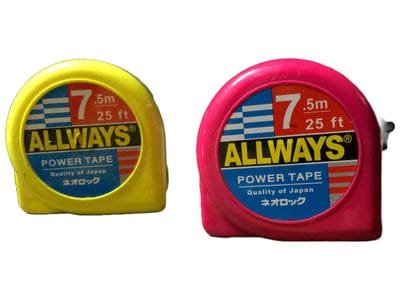 Allways Measuring Tape 7.5m x 1" | Model : MT2-AW0075