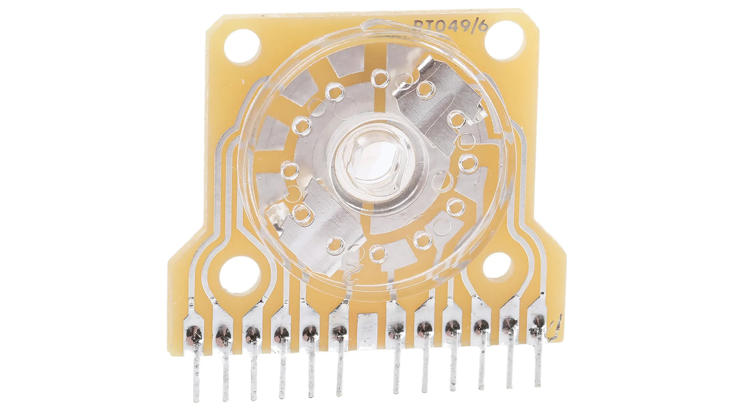 Lorlin 30° Rotary Switch Wafer 5-Positionx7pcs