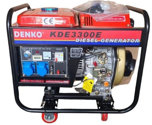 Denko Diesel Generator Kde3300E 3.0 kW 230V 50Hz Without Battery | Model : KDE3300E