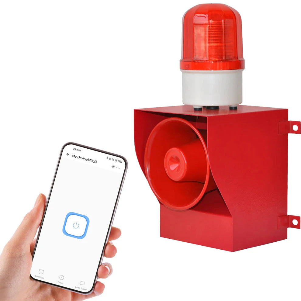 YASONG SLA-05AWIFI Smart WiFi Alarm Siren 130dB with Alexa