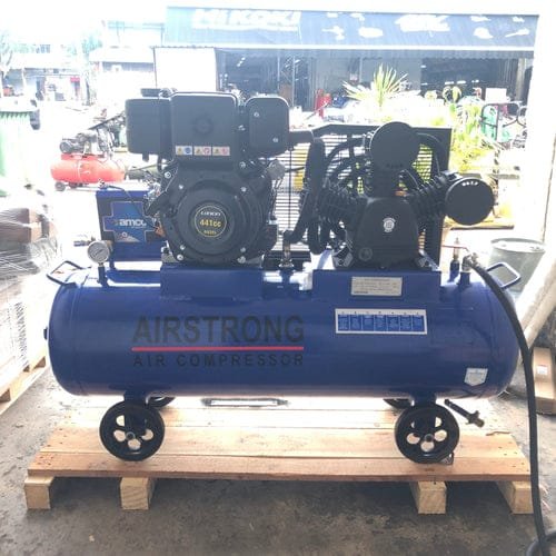 Airstrong Diesel Air Compressor 5.5HP ASTB75-180-186D 2Stage