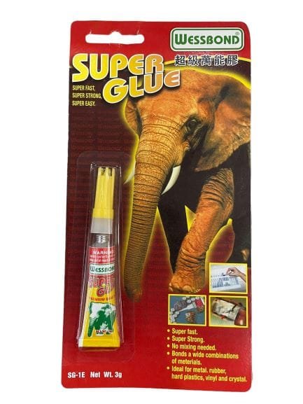Wessbond Super Glue Single Pack 3g