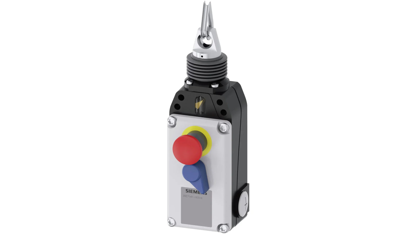 Siemens 3SE7 Rope Pull Switch, 75m, Straight