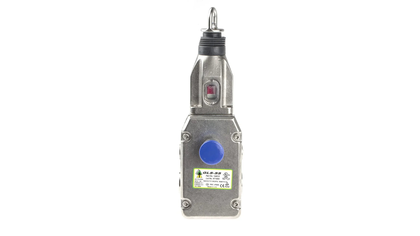 IDEM GLS-SS Rope Pull Switch, 100m, 2NO/2NC