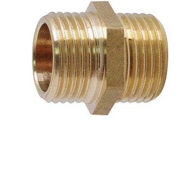 Showy Brass Nipple 1" X 1"(M X M) 5299 | Model : SHOWY-5299