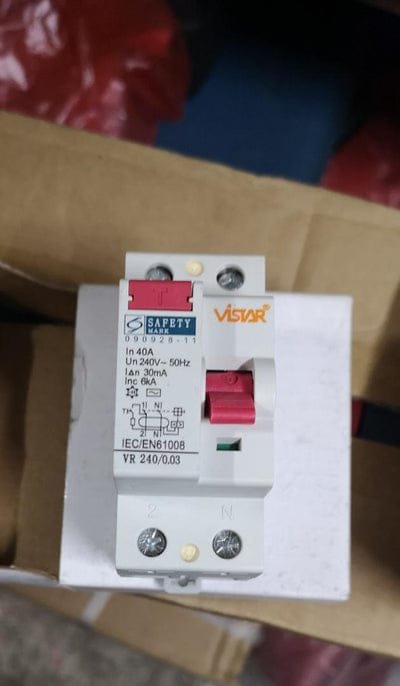 Vistar RCD 13A 2P-40A/30MA (ELCB)